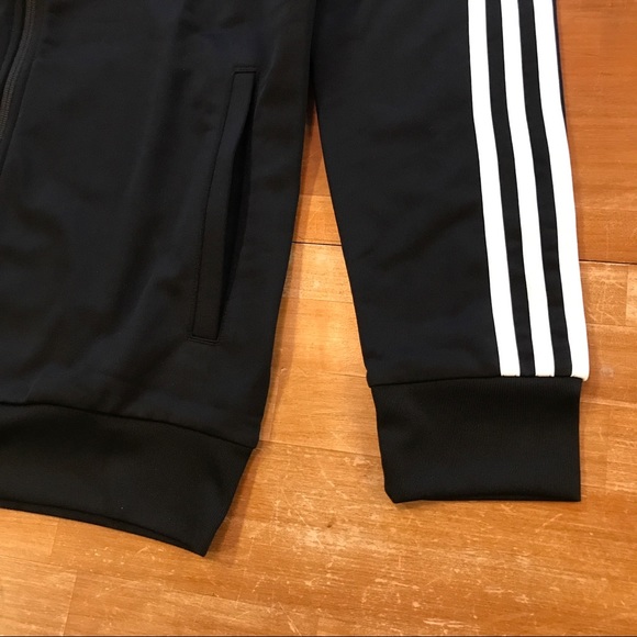 ADIDAS Essentials Black 3-Stripes Track Suit - Picture 3 of 16